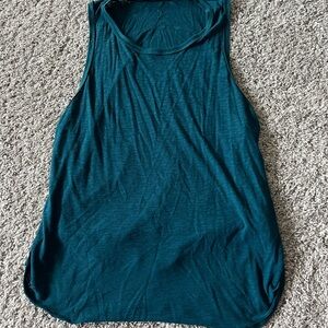 lululemon athletica Deep Teal Tank Top